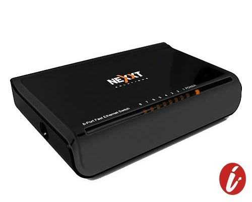 Switch Naxos Escritorio 100 De 8 Puertos Nexxt