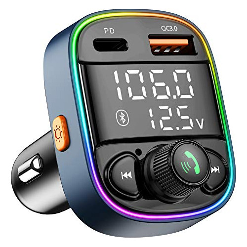 Bluetooth Fm Transmitter For Car,radio Aux Adapter With Dual