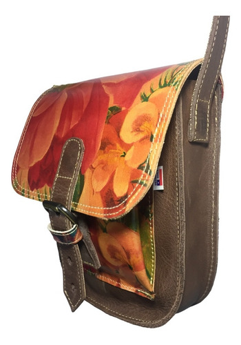 Morral Pequeño Cuero De Vacuno