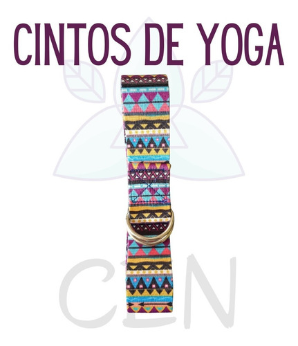 Cinto / Cinturon Ajustable Para Yoga