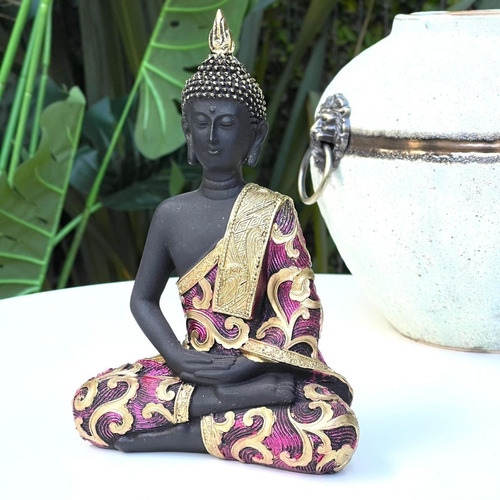 Buda Figura Monje Meditando Modelo 9