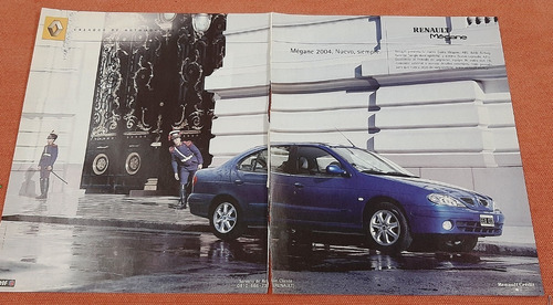 Mégane 2004 Tricuerpo Publicidad