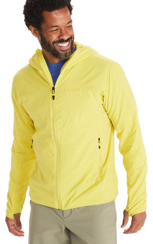 Chaqueta Termica Hombre Marmot Alt Hb Hoody Amarillo