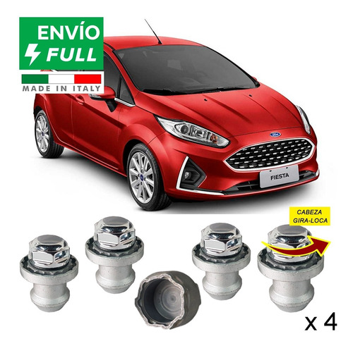 Tuercas Seguridad Ford Fiesta Ikon Hatch Ambiente