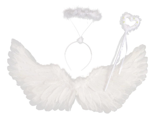 Regalo Diadema De Cosplay Para Niños Angel Wing Para Puesta En