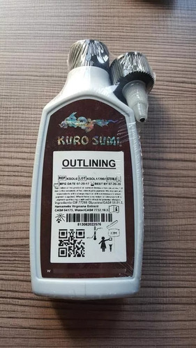 Imagen 2 de 2 de Tinta Profesional Kuro Sumi Negro Black Outlining Ink Original