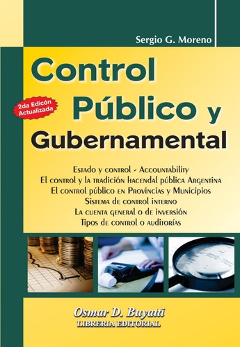 Control Público Y Gubernamental 2° Edicion Sergio Moreno