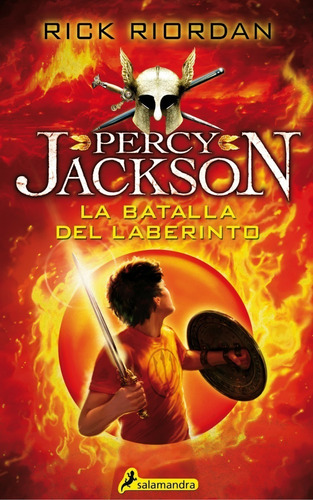 Batalla Laberinto Percy Jackson 4 - Riordan - Salamand Libro