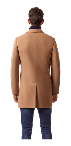 Abrigo Hombre Paris Café New Man