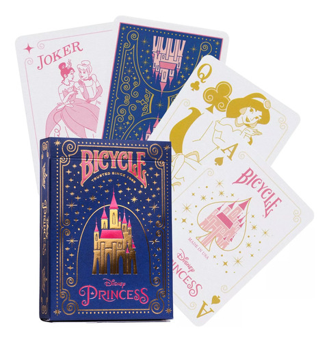 Baraja Profesional Bicycle Edicion Princesas Disney