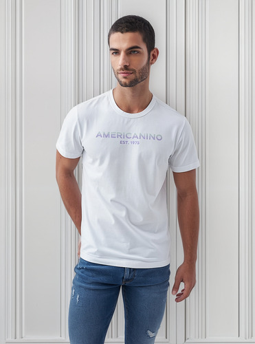 Camiseta Americanino 842f012 Blanco 0 C
