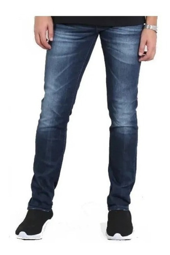 Calça Jeans Masculina Plus Size Slim / Grande Elastano