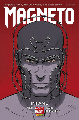 Magneto: Infame, de Bunn, Cullen. Editora Panini Brasil LTDA, capa dura em português, 2017