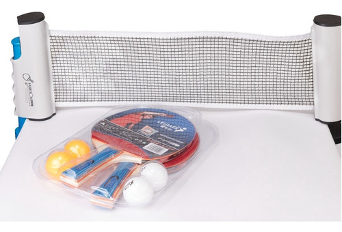 Kit Tenis De Mesa (ping Pong) Raquetas + Malla + Pelotas