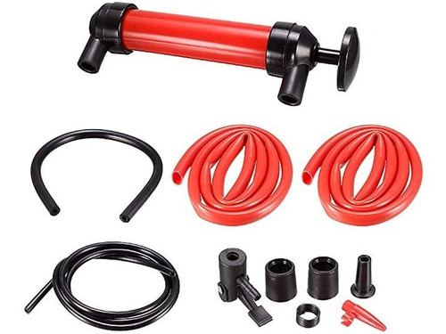 Uxcell Multi-use Siphon Fuel Transfer Pump Kit For Gas Oil A