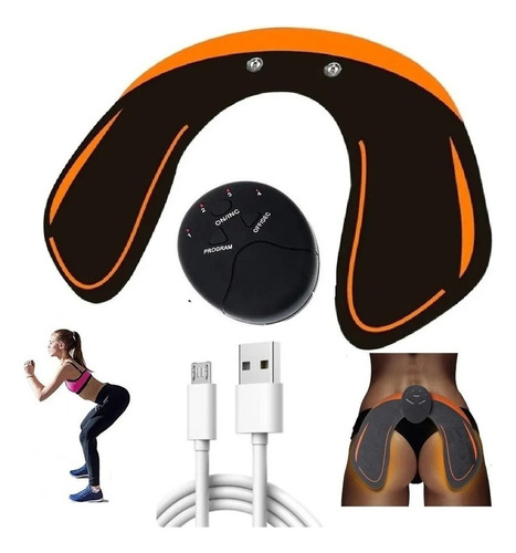 Estimulador Muscular Gluteos Tonifica Cola Recargable Usb