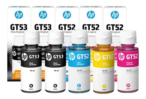 Imagen 3 de 3 de Botella Tinta Original Hp Gt53 Negra Para Hp Smart Tank 515