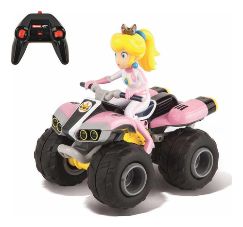 Carrera Rc Mario Kart Princesa Peach Control Remoto