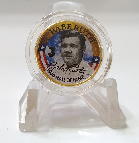Moneda De Coleccion Babe Ruth Hall Of Fame
