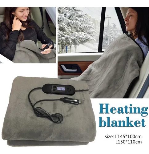 Heated Car Blanket Electric Heated Travel Blankets For Auto