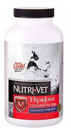 Nutri-vet Fuerza Avanzada Conjunto De Cadera Y Masticables P