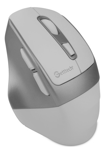 Mouse Ergonómico Getttech 1600dpi Óptico Bluetooth 2.4g