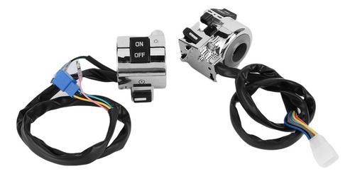 Botón De Control Del Interruptor Del Manillar De La Motocicl