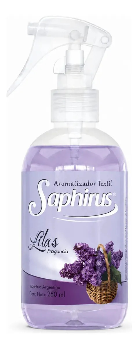 Saphirus Aromatizador Para Ropa Textil / Ambientes 250ml