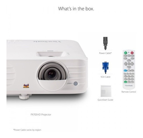 Imagen 6 de 10 de Proyector Tiro Corto Viewsonic Full Hd 1080p 3500l Px703hd