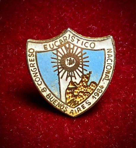 Antiguo Pin Congreso Eucarístico De Buenos Aires 1984