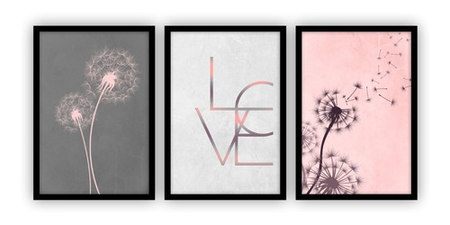 Quadros Decorativos Quarto Casal Love 