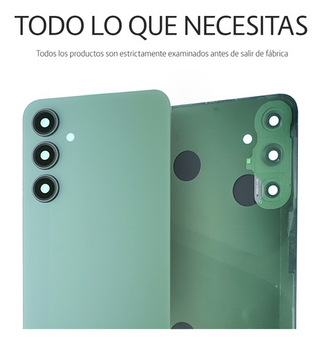 Tapa Trasera Para Samsung Galaxy S23 Fe S711 Cristal Cámara