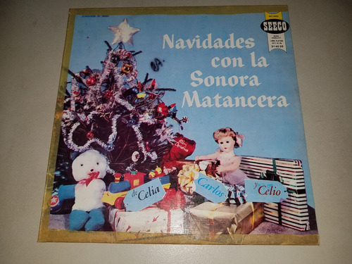 Lp Vinilo Disco Navidad Con La Sonora Matancera Salsa