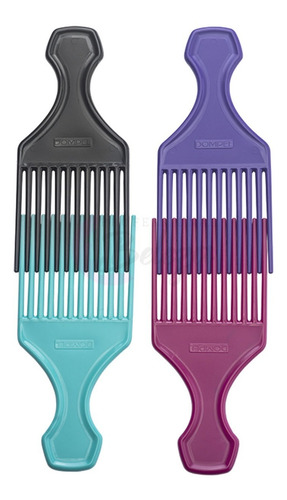 Imagem 2 de 2 de Pente Garfo Black Power Para Cabelo Crespo Afro E Cacheado