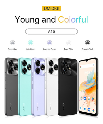 Umidigi A15c, 16 G De Ram, 128 Gb De Rom, 5000 Mah, 50 Mp, 4