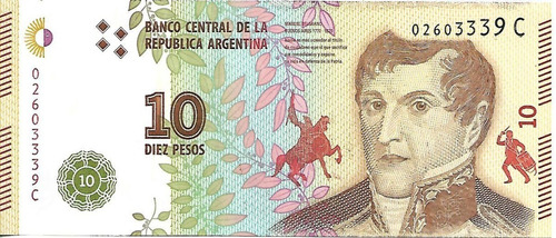 Bottero 4003 $ 10 Tercer Diseño Tenemos Patria Unc Palermo