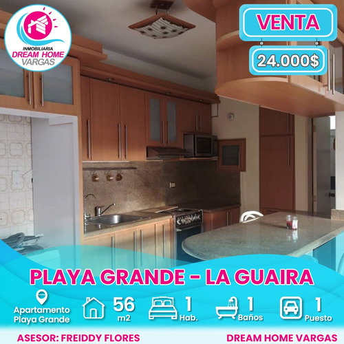 Apartamento En Venta Sector Catia La Mar, Playa Grande