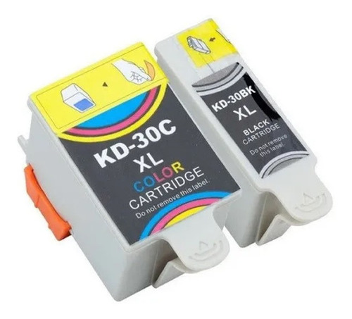 Combo Cartucho Alternativo Para Kodak 30 N+c C110 C310 2150