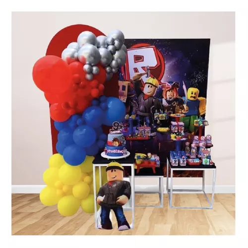 Mini Kit Display Festa Infantil Roblox Feminino