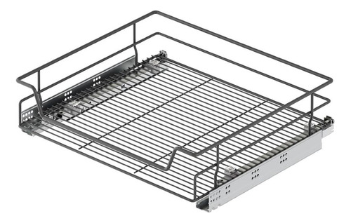 Cesta Extensible Con Guia Tandem Blum Starax 40 Cm Cromo