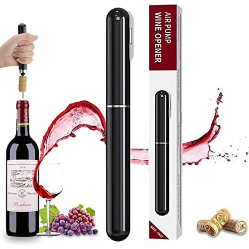2in1 Air Pressure Wine Opener With Foil Cutter Wine Bot...