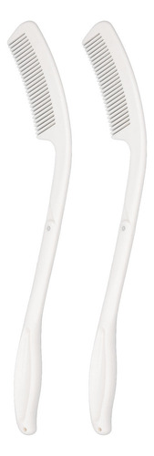 Nuevo Peineta Plegable, 2 Piezas, Mango Largo Y Curvo,