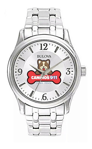 Reloj Bulova Corporate/acero Personalizado Con Logo Por Mow 