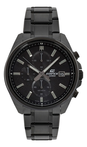 Reloj Casio Edifice Efv-610dc-1avudf Hombre Color de la correa Negro Color del bisel Negro Color del fondo Negro