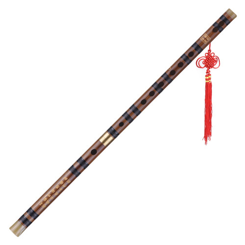 Flauta Profesional De Bambú Desmontable Key G De 2 Partes