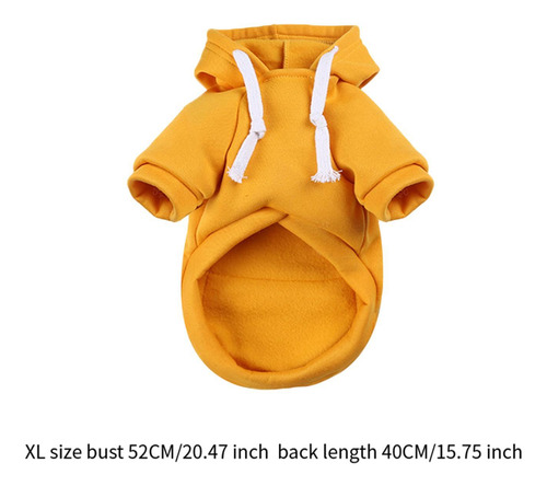 Sudadera Con Capucha Para Perros, Ropa De Invierno Cálida Y
