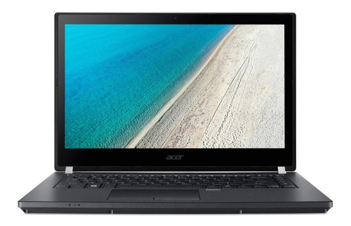 Notebook Acer TravelMate P4 TMP449 negra 14", Intel Core i5 7200U  8GB de RAM 1TB HDD, Intel HD Graphics 620 1366x768px Windows 10 Pro