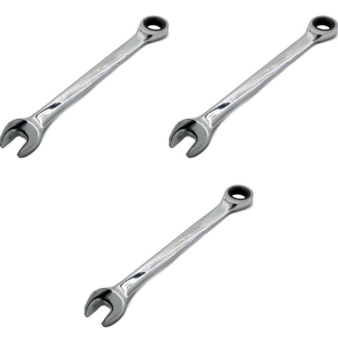 Llave Combinada Matraca 19 Mm 3 Pzas Maple Tools