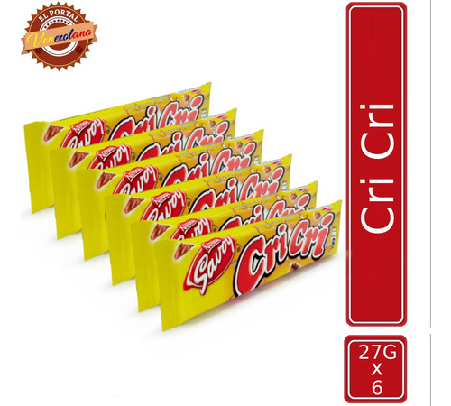 Chocolate Cri Cri Venezolano X6 - Kg a $1181
