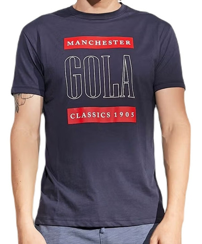 Remera Gola Institucional Hombre